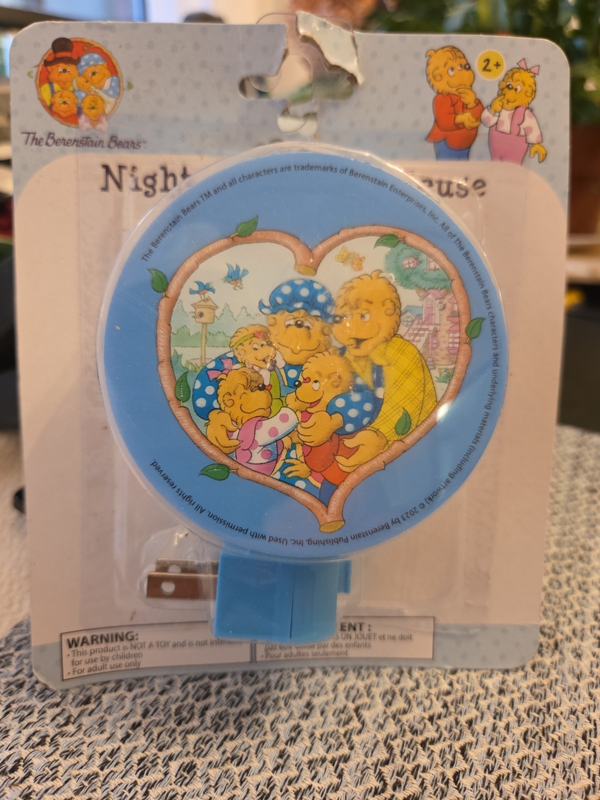 The Berenstain Bears Night Light PBS Kids Scholastic LED 2023