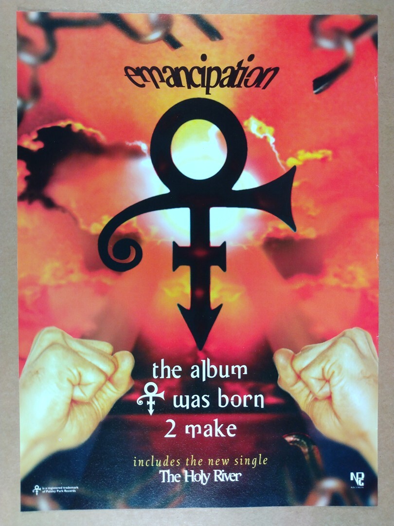 1997 Prince Emancipation album promo vintage print Ad