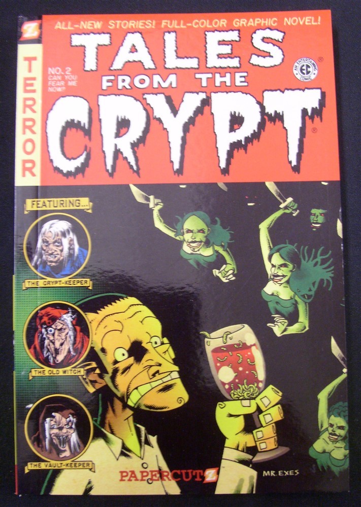 TALES FROM THE CRYPT 2 PAPERCUTZ GN COMIC 1ST PRINT MR. EXES MCGREGOR 2007 NM