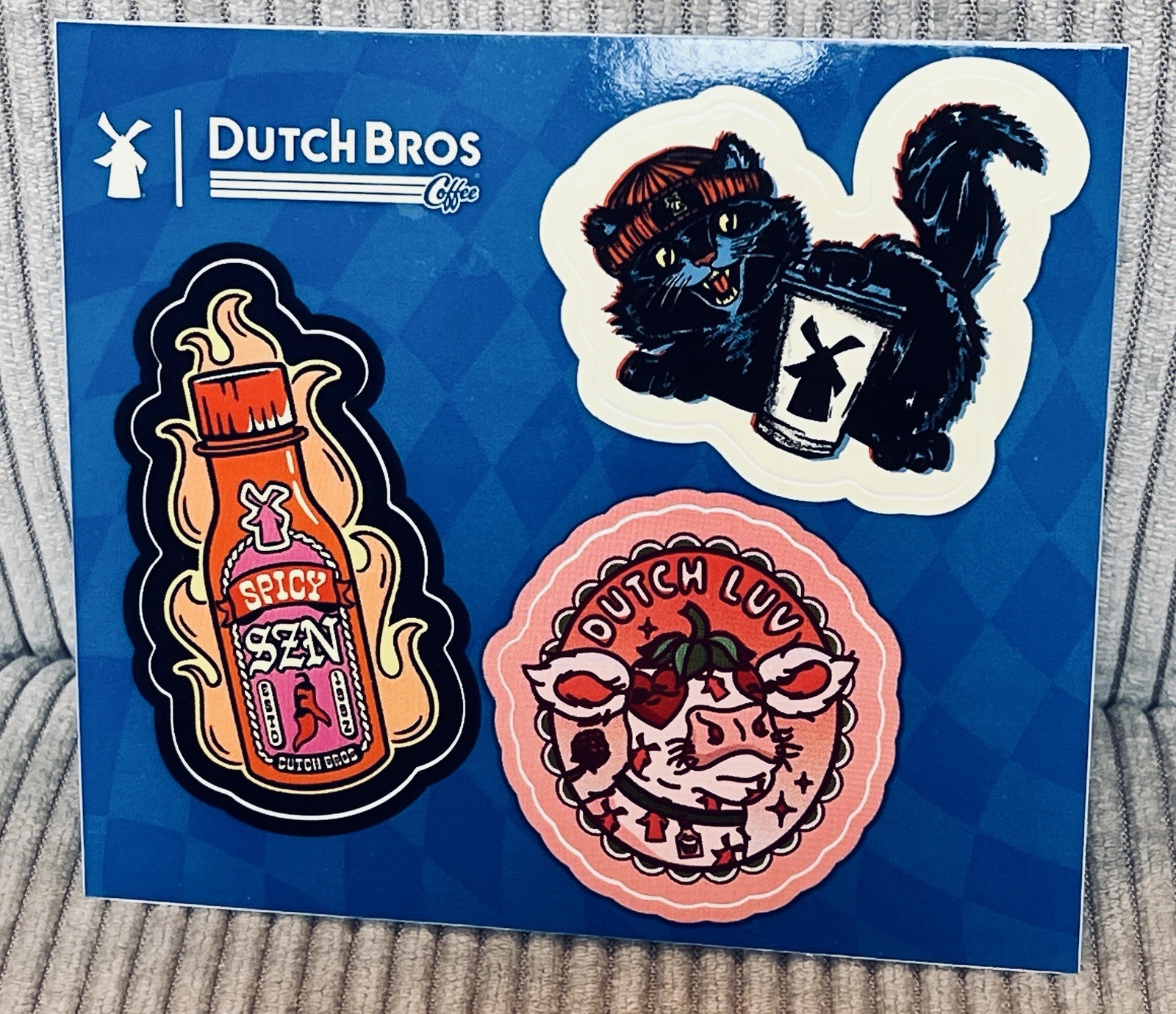 Dutch Bros Sticker Sheet New 1 Mini Sheet Per Order