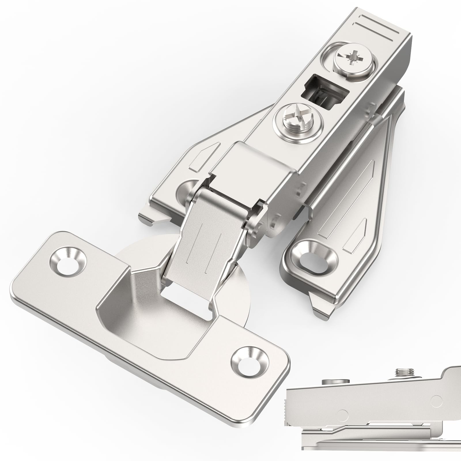 Chibery 4Pk Soft Close Hinge 1/8-5/16 Overlay
