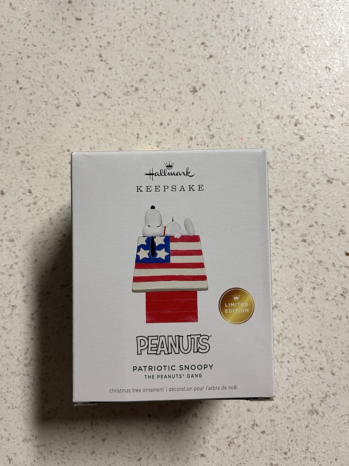 2026 The Peanuts Gang Patriotic Snoopy Ornament IN HAND SHIPS TODAY
