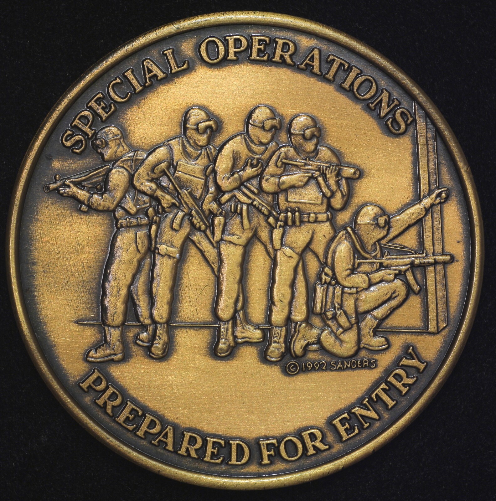 1992 Special Operations Prepared Entry Counter Terrorism Hostage Rescue Meda