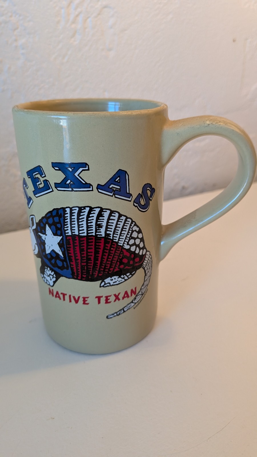 Vintage Ceramic Texas Armadillo Coffee Tea Mug Armadillo Norwood 