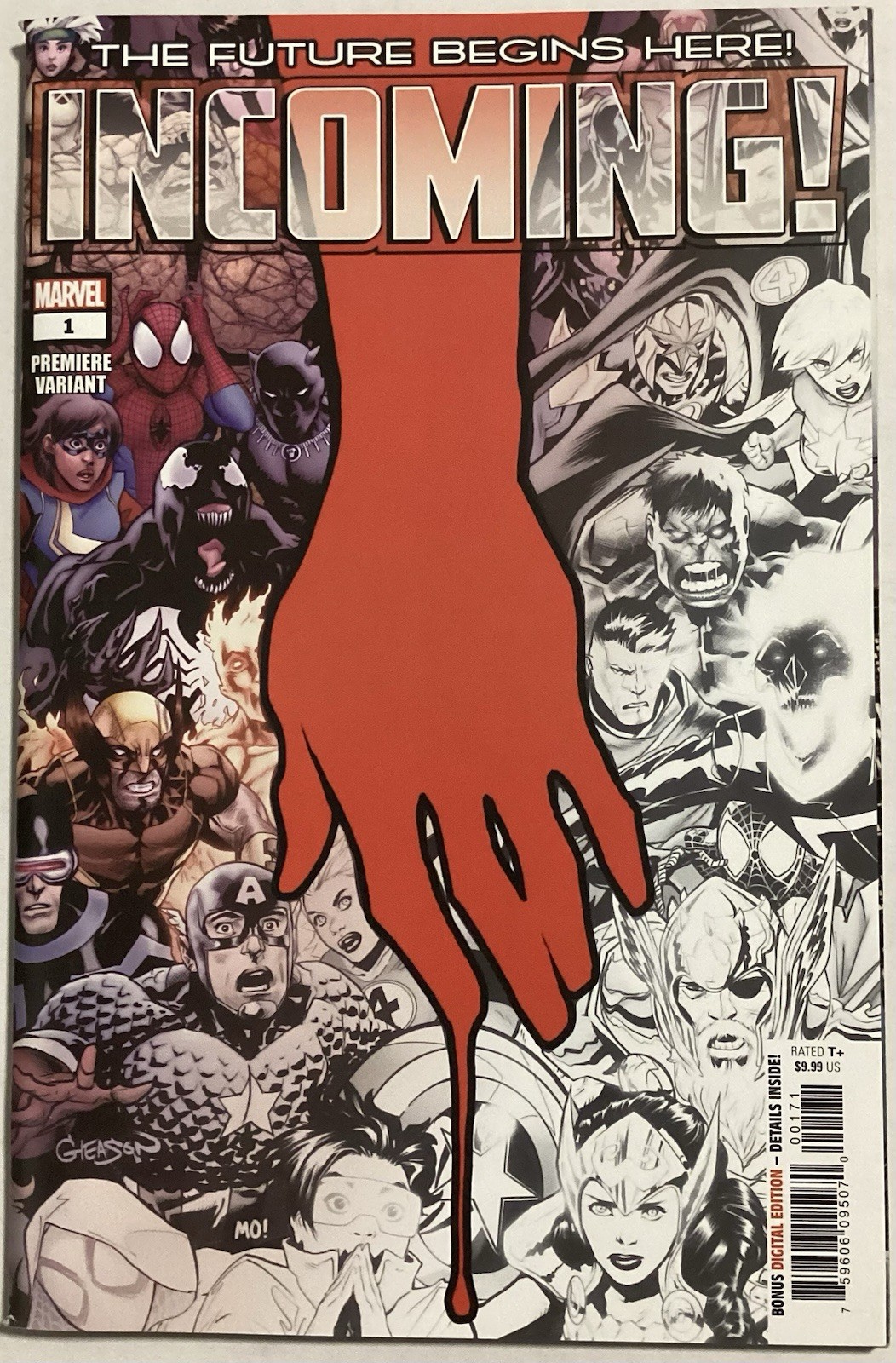 INCOMING #1 PREMIERE VARIANT THE FUTURE BEGINS HERE SPIDER-MAN THOR HULK VENOM