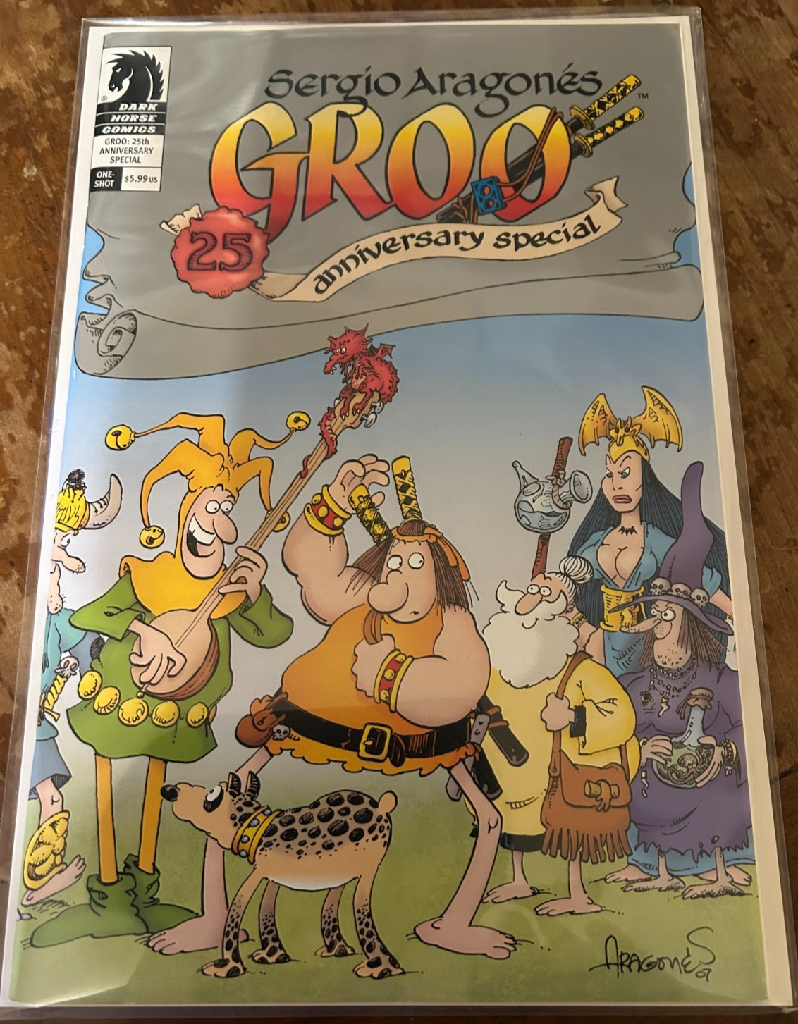 Groo 25th Anniversary Special dark horse comic 