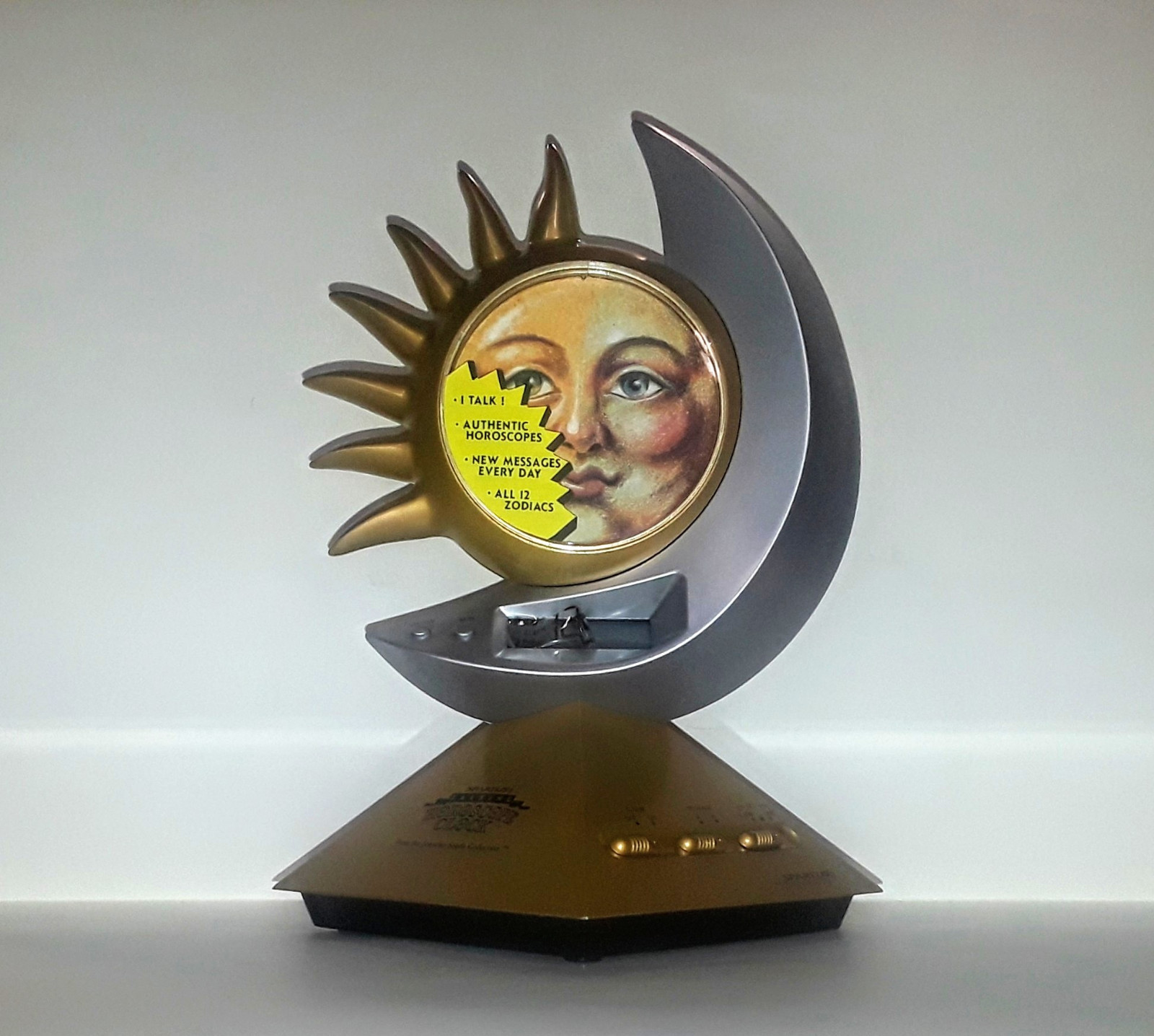 Spartus Talking Horoscope Clock by The Jennifer Sands Collection BUFFY ( NEW)