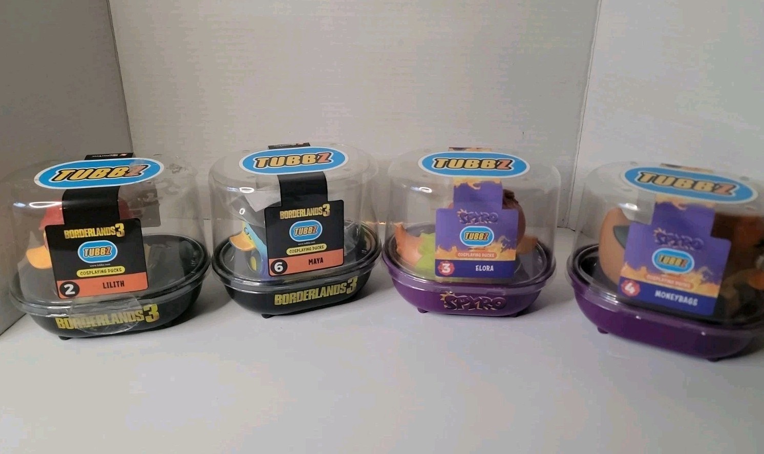 Tubbz Cosplaying Ducks Set Of 4. Brand New Never Opened.