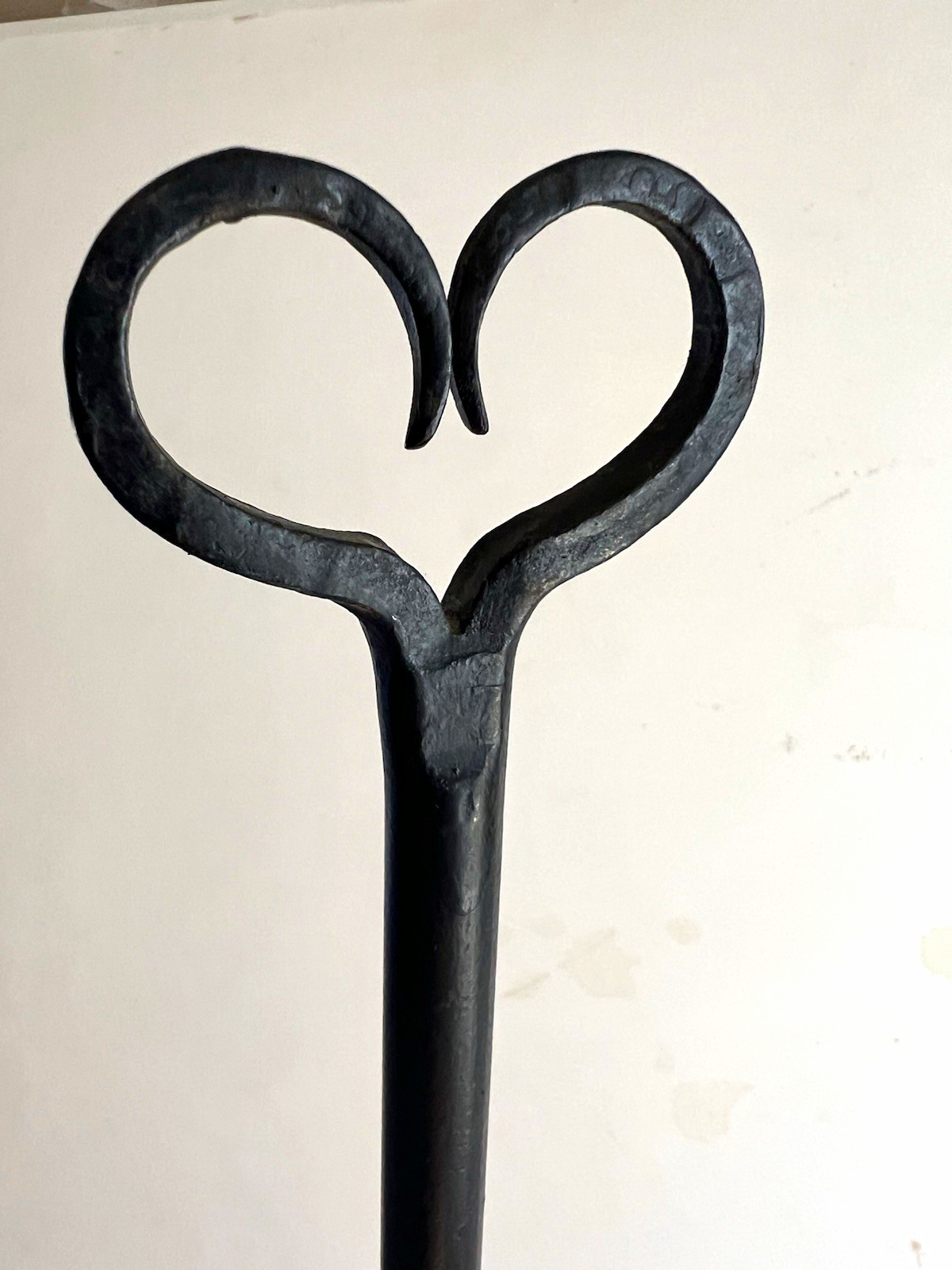Vintage Longaberger Heart Top Wrought Iron Basket Tree