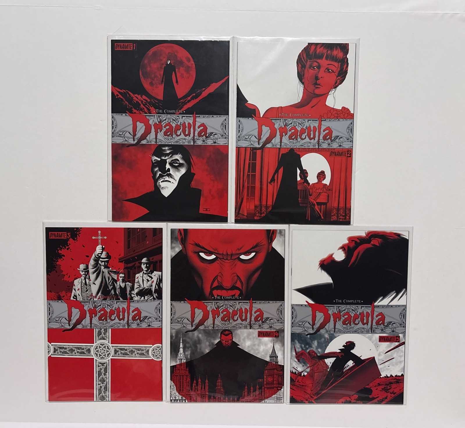 Complete Set The Complete Dracula (2009) 1-5 Dynamite