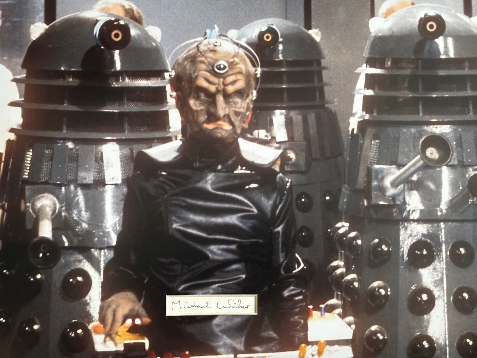 Michael Wisher Doctor Who 16 X 12 Signed