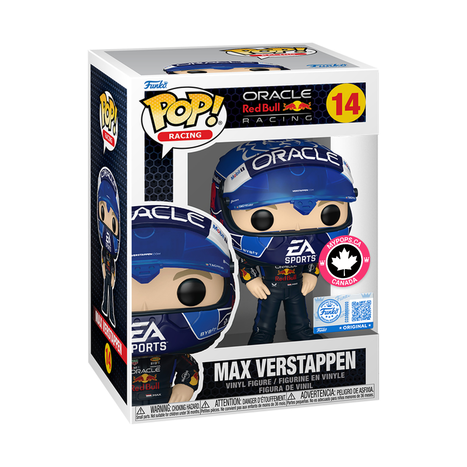 IN HAND Funko Pop RACING FORMULA ONE 1 Max Verstappen #14 MYPOPS CANADA