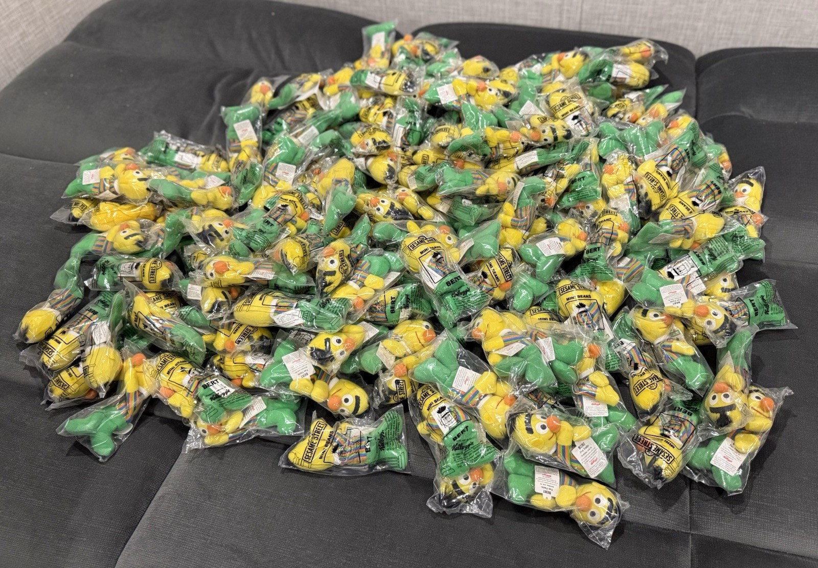 Sesame Street BERT Kellogg’s - Lot of 200 @ just $2.50 each.