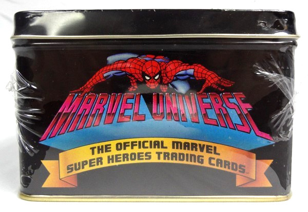 1990 Official Marvel Universe Trading Card Premiere Edition Tin SEALED 1794/4000