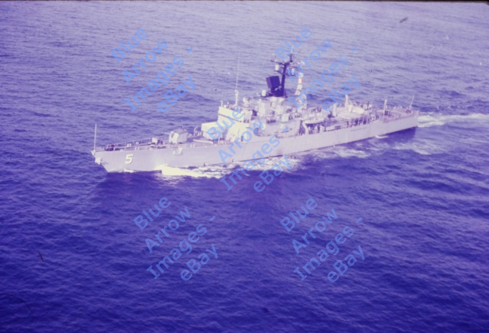 35mm Slide USS Richard L Page DEG-5 Guided Missile Destroyer Escort #17721