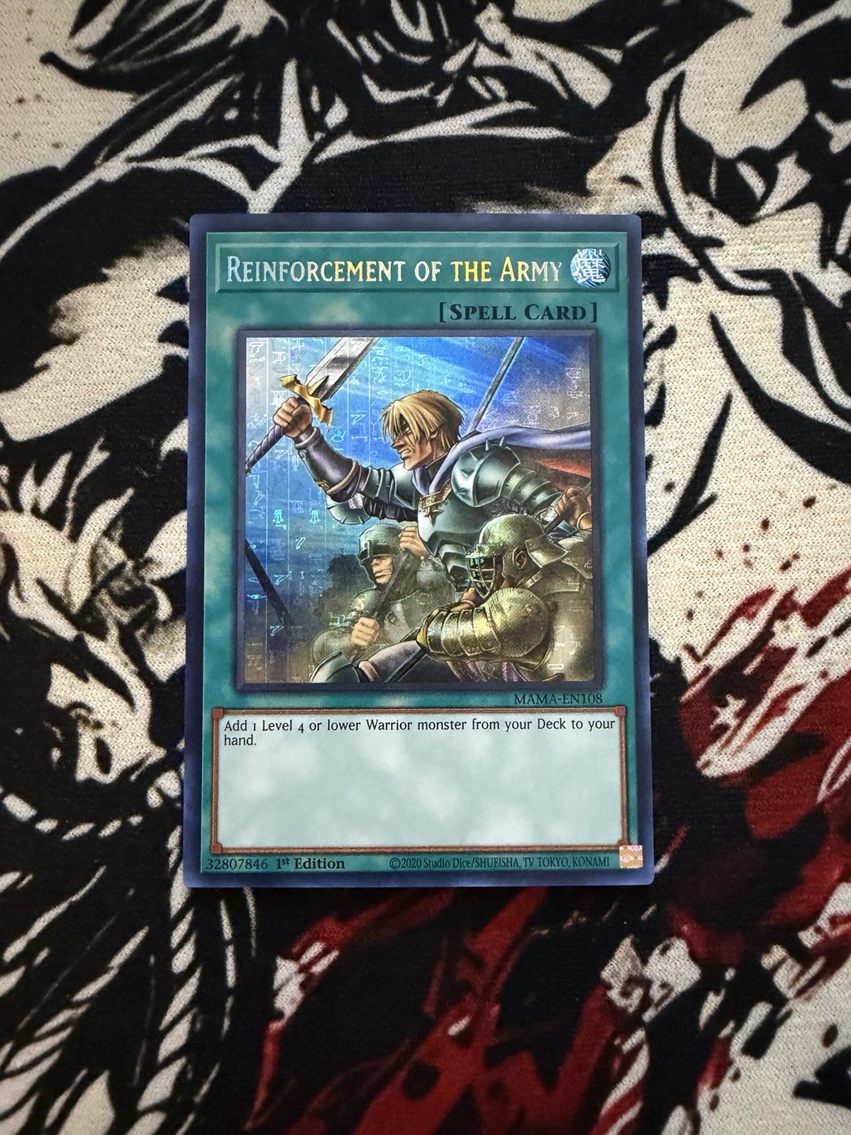 Yu-Gi-Oh Reinforcement of the Army Secret Pharaoh’s Rare MAMA-EN108 1ED