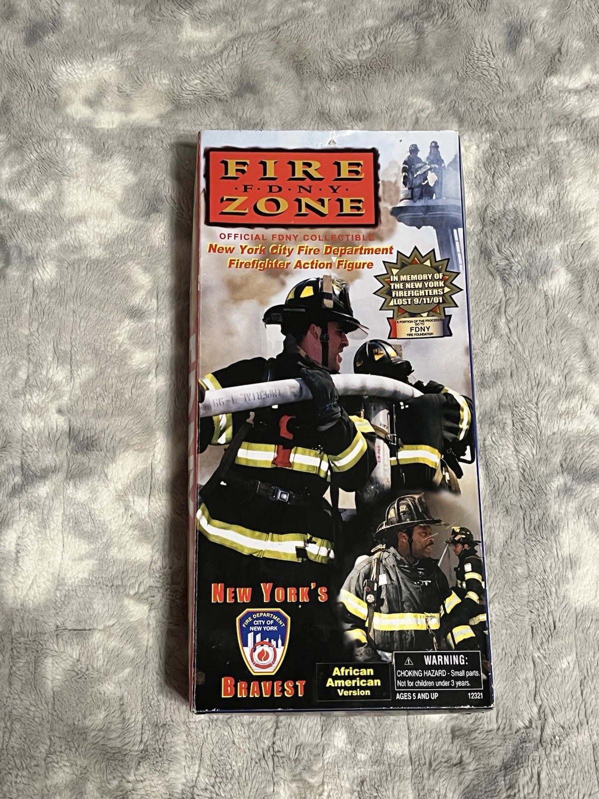 Fire Zone FDNY 911 Commemorative Figure