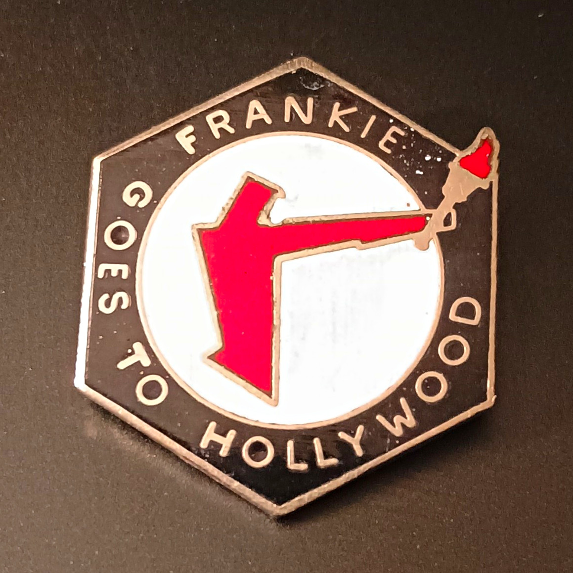 Frankie Goes to Hollywood Two Tribes 1983 Concert Pinback