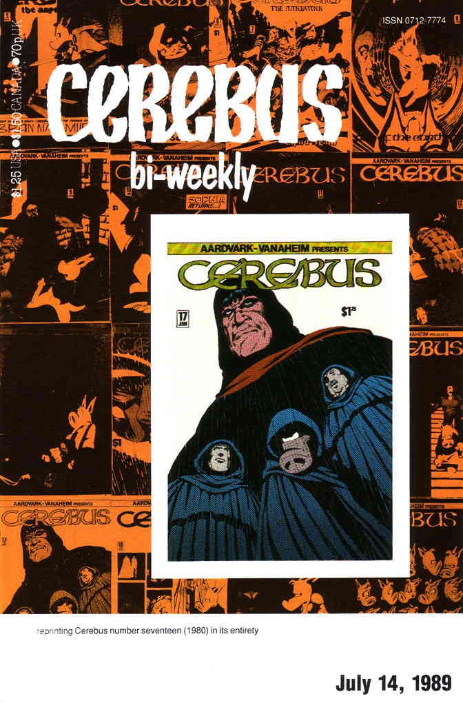 Cerebus Bi-Weekly #17 VF; Aardvark-Vanaheim | Hepcats - w/Bag+Board