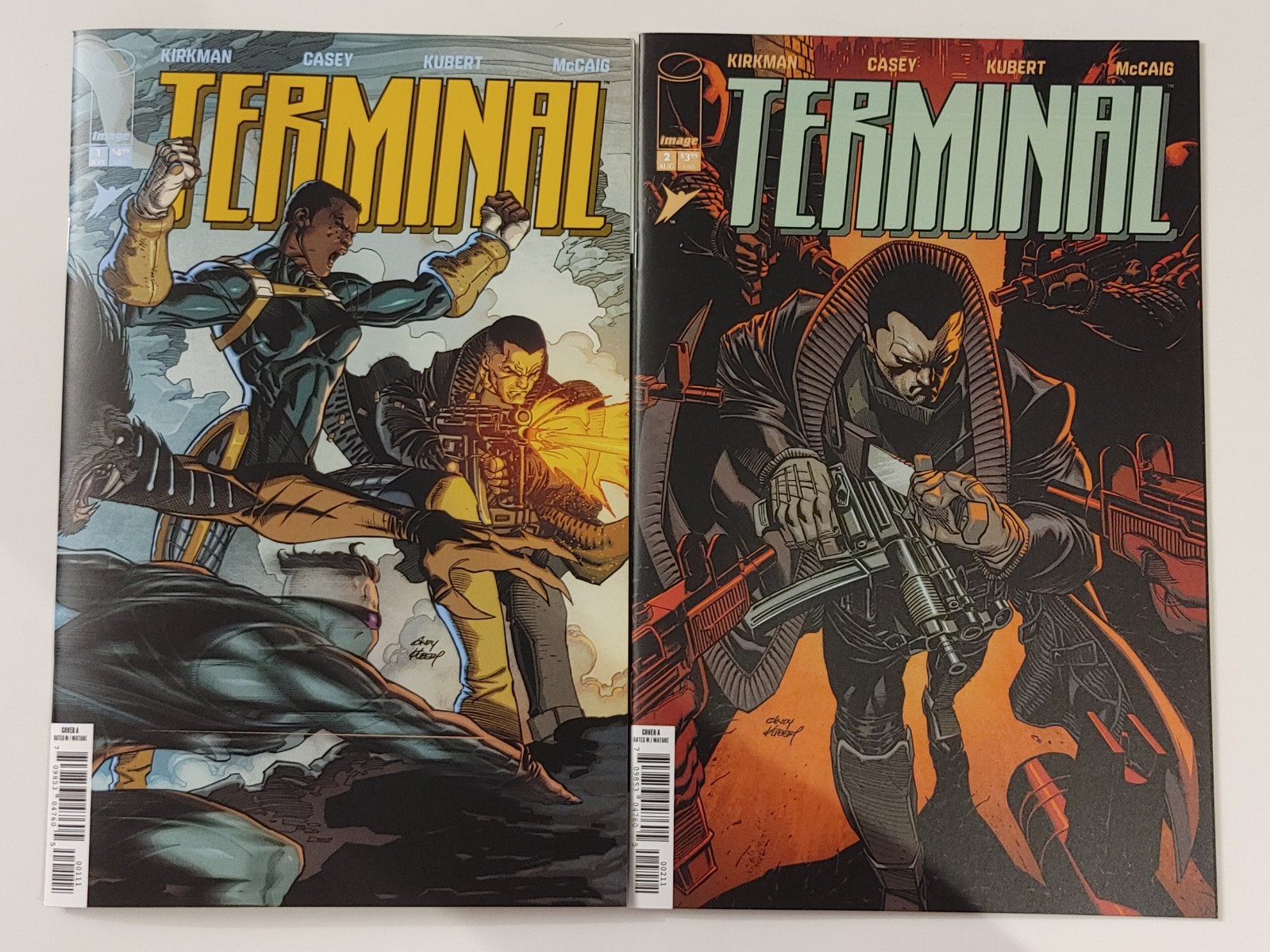 Terminal Issue 1 & 2 Both Cover A. Skybound/Image Comics.