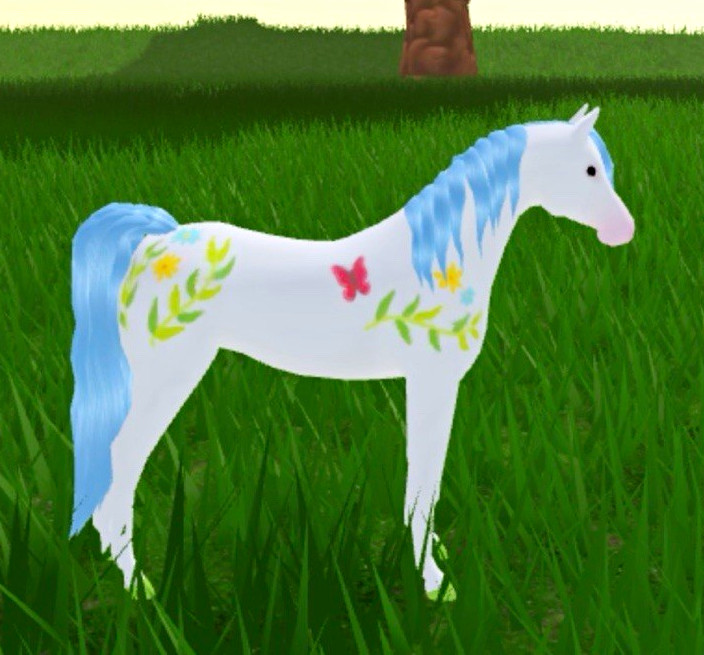 Wild Horse Islands THROWBACK EVENT HORSE  / Springtime arab