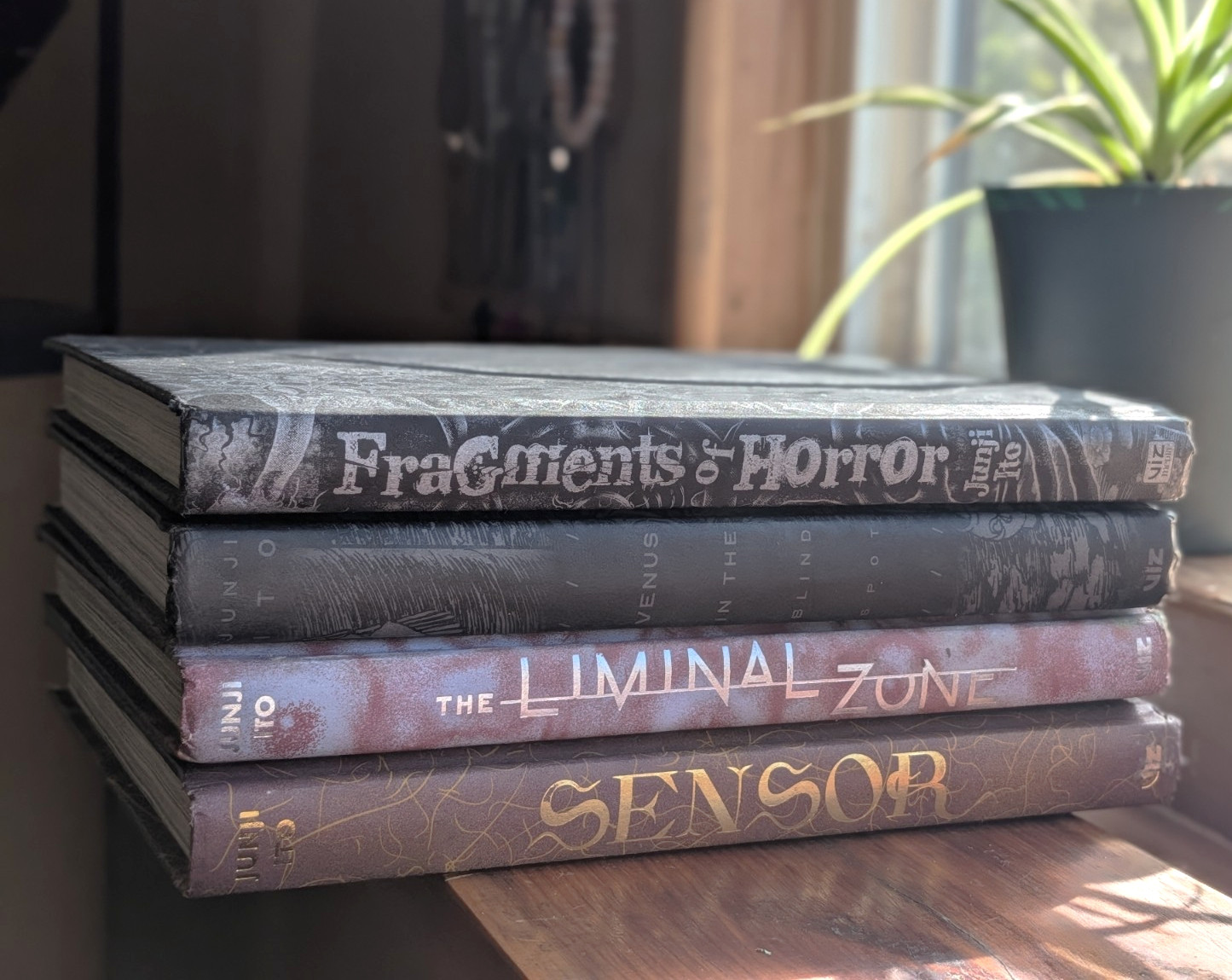 Junji Ito 4 Book Bundle: Sensor, Liminal Zone, Venus In The Blindspot, Fragments