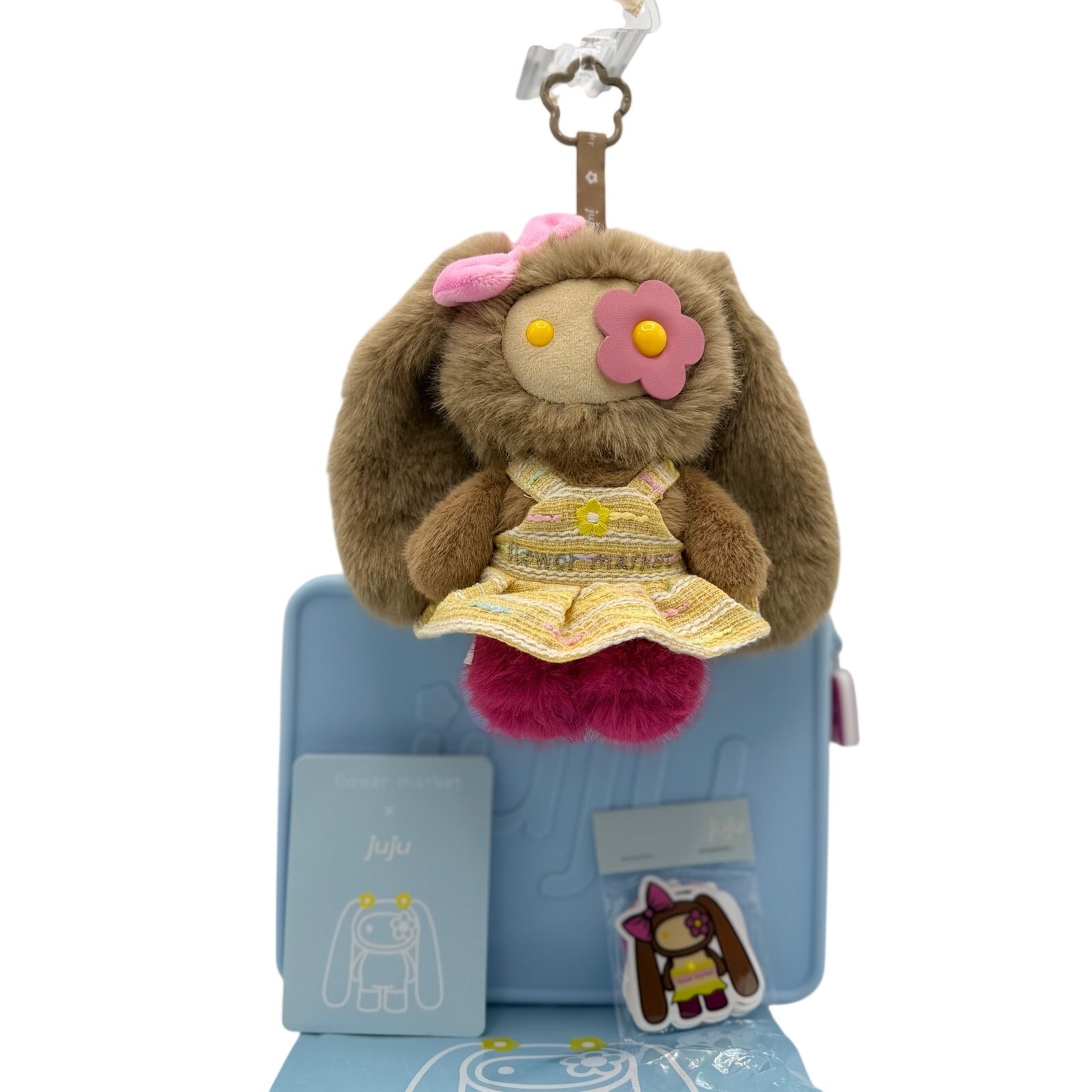 SOLD OUT CJ Hendry JUJU Flower Market KENNY Plush Pendant Limited Edition