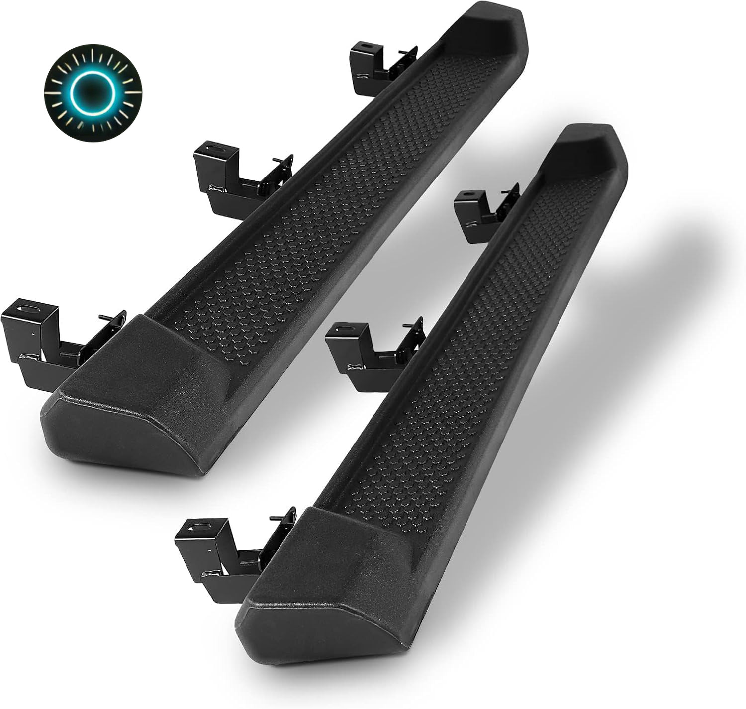 6.5 Inches Running Boards & Side Steps for 2018-2026 Jeep Wrangler JL 4-Doors Ne