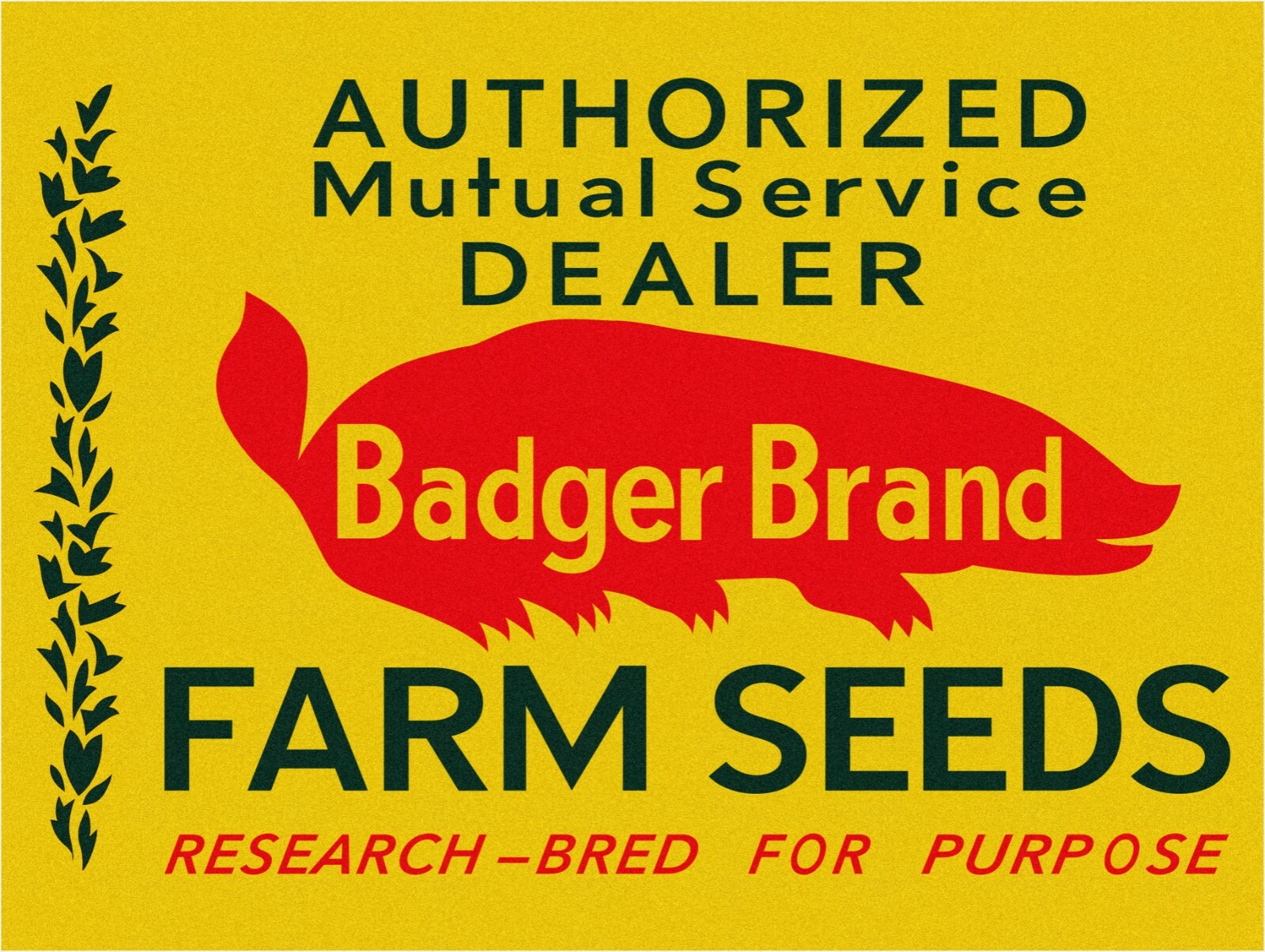 Badger Brand Farm Seeds 9\