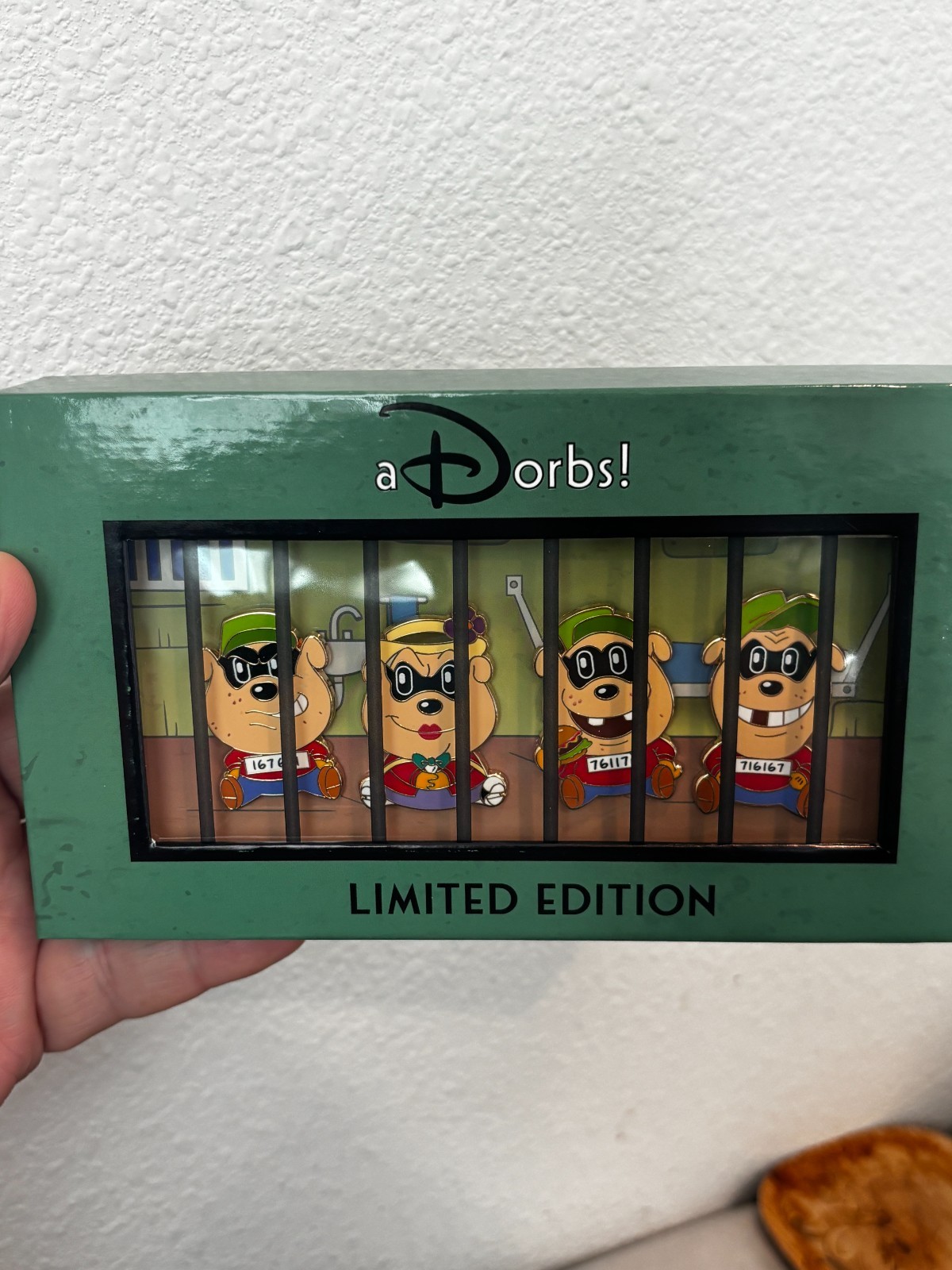 WDI Disney adorbs 4 Pin Boxed Set - Beagle Boys, DuckTales