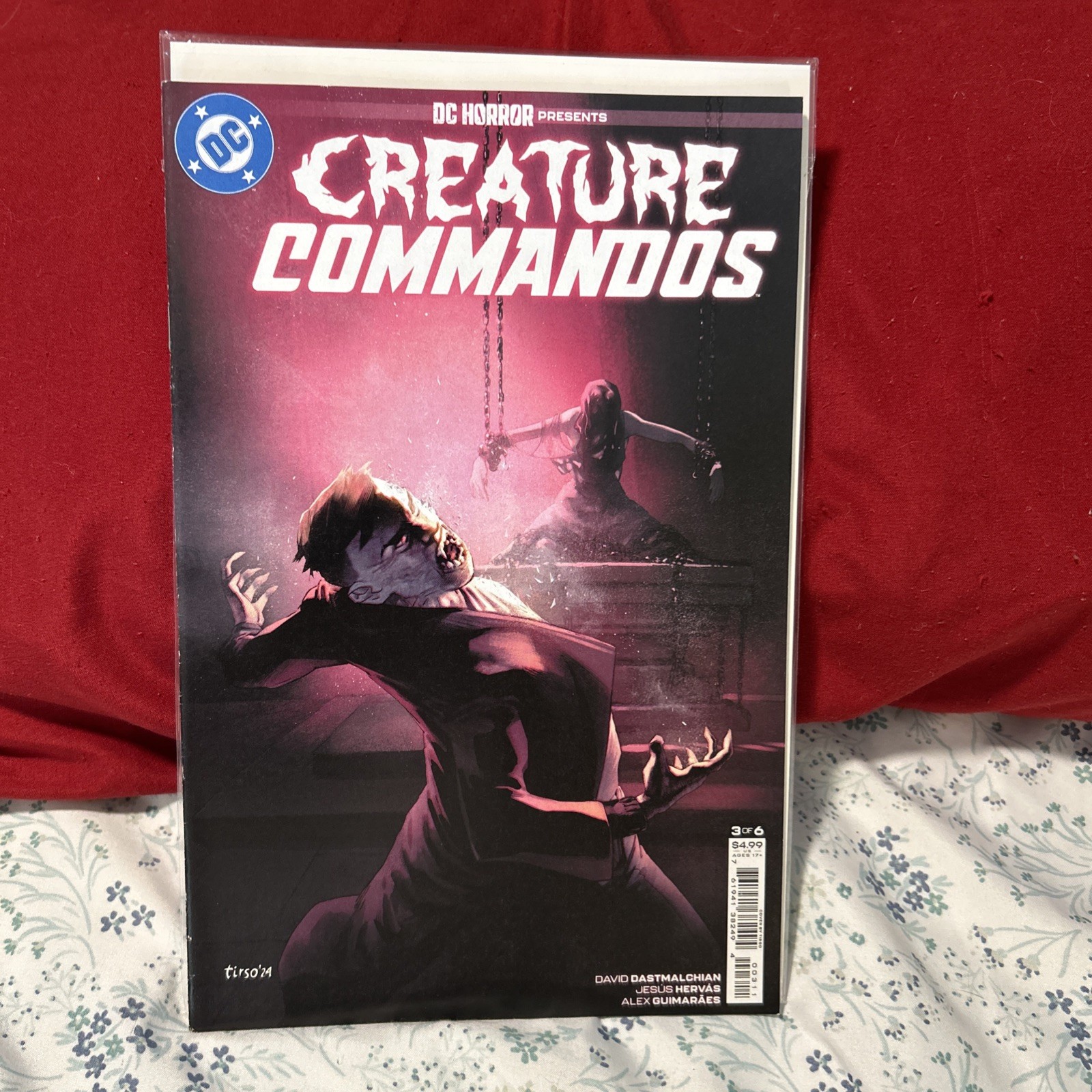 Dc Horror Creature Commandos #3-free Shipping-never Read-2024
