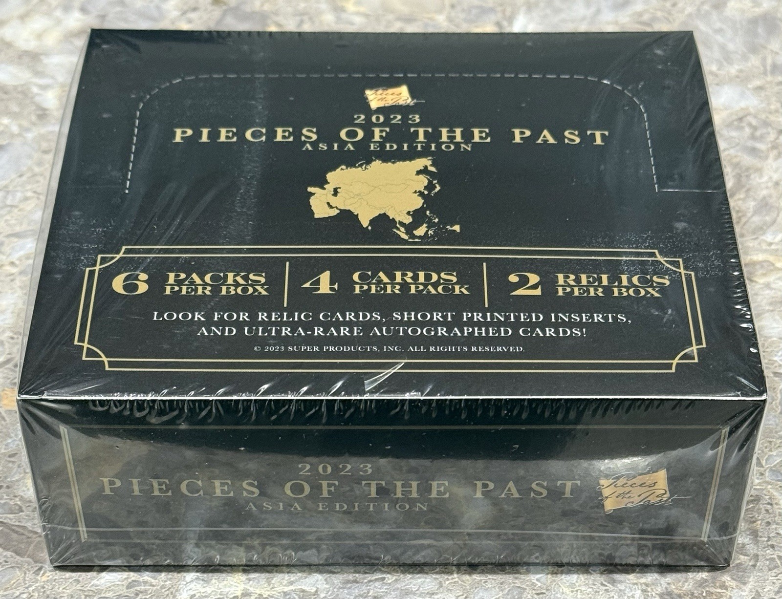2023 Pieces of the Past - Asia Edition - Factory Sealed Box (2 Relics Per Box)