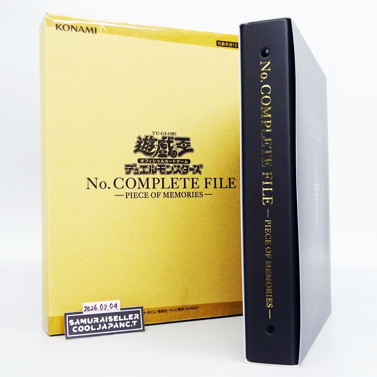 Yu-Gi-Oh Duel Monsters No. Complete File Piece of Memories First Limited Japan