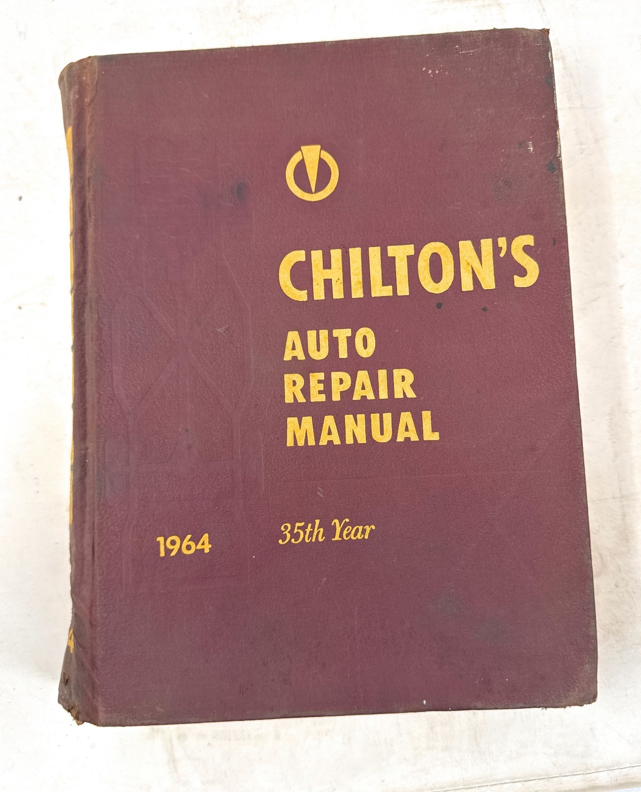1964 Chiltons Auto Repair Manual Service Guide Book Hardcover 35th Year