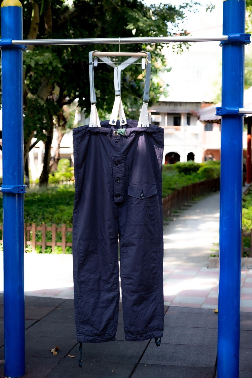 1970s~80s Deadstock British Royal Navy Ventile Windproof Trousers