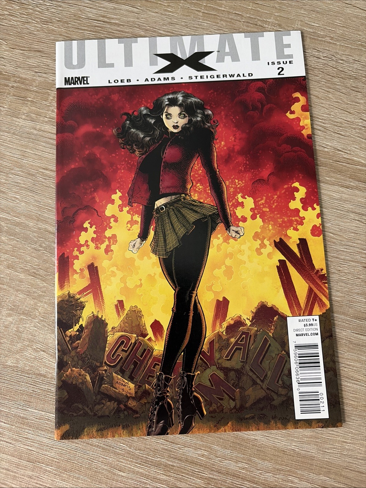 Ultimate Comics X #2 2010 Arthur Adams Cover Marvel Jeph Loeb 1st Print