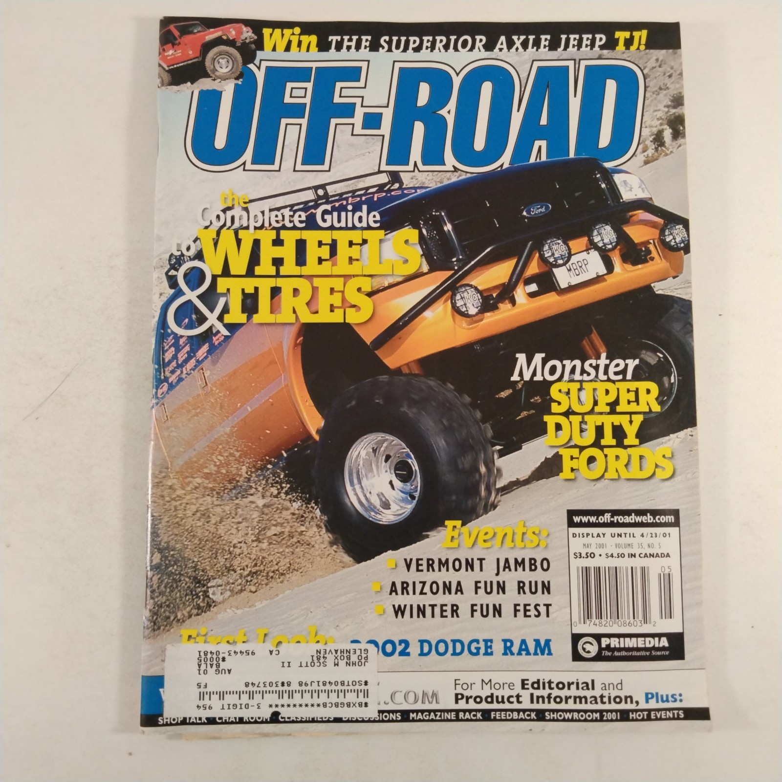 Off-road Magazine May 2001