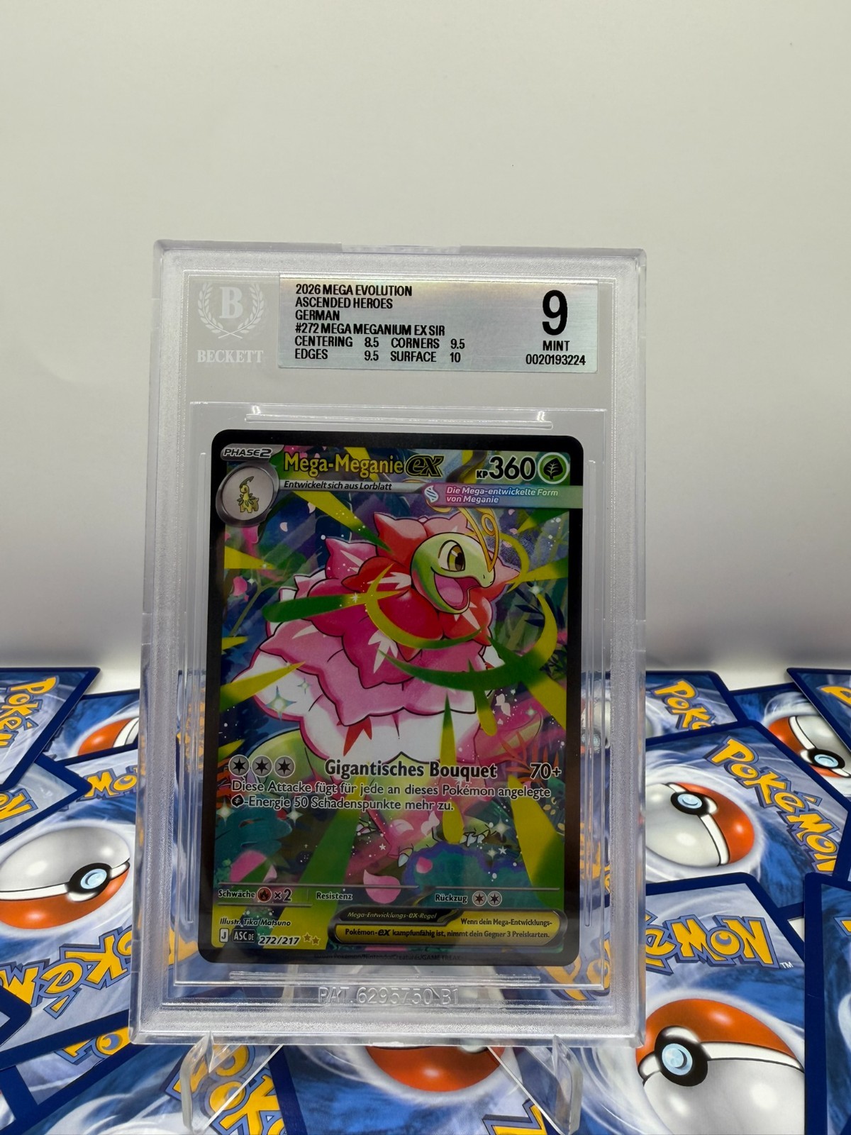 Mega Meganium ex 272 ASC DE BGS 9.0 MINT