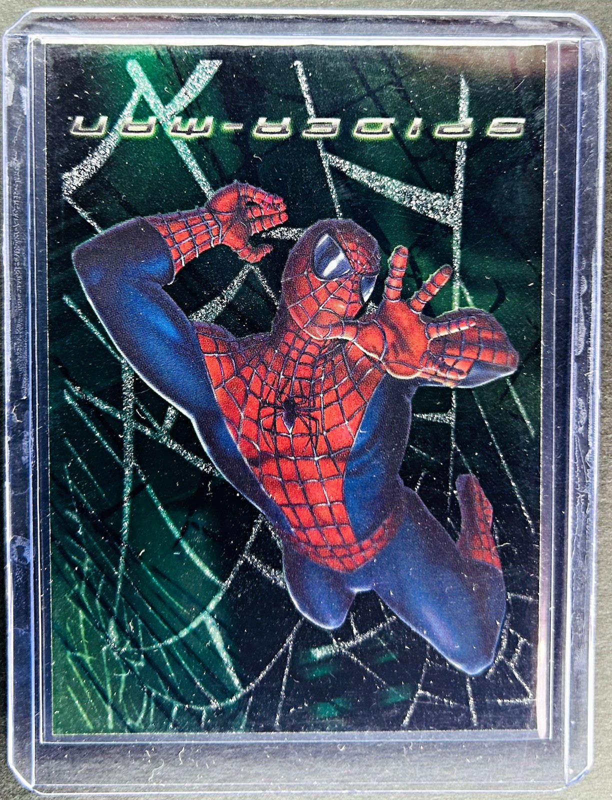 Topps 2002 Spider-Man Web Tech Foil Card F2 Lot of 5 Non-Sport Standard