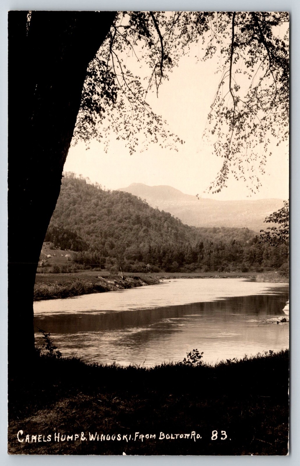 RPPC  Oklahoma  Upper Side  Grand River Dam  Postcard