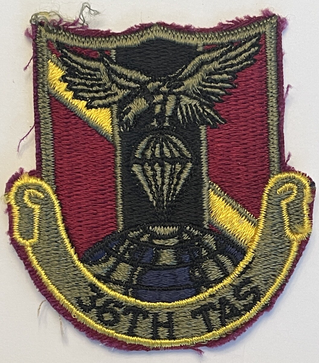 36th Tactical Airlift Squadron Patch USAF Embroidered Military US Air Force