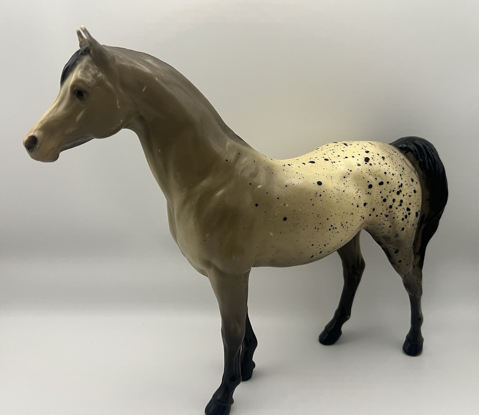 RARE-HOLY GRAIL- VINTAGE 1959 BREYER-PROUD ARABIAN MARE APPALOOSA