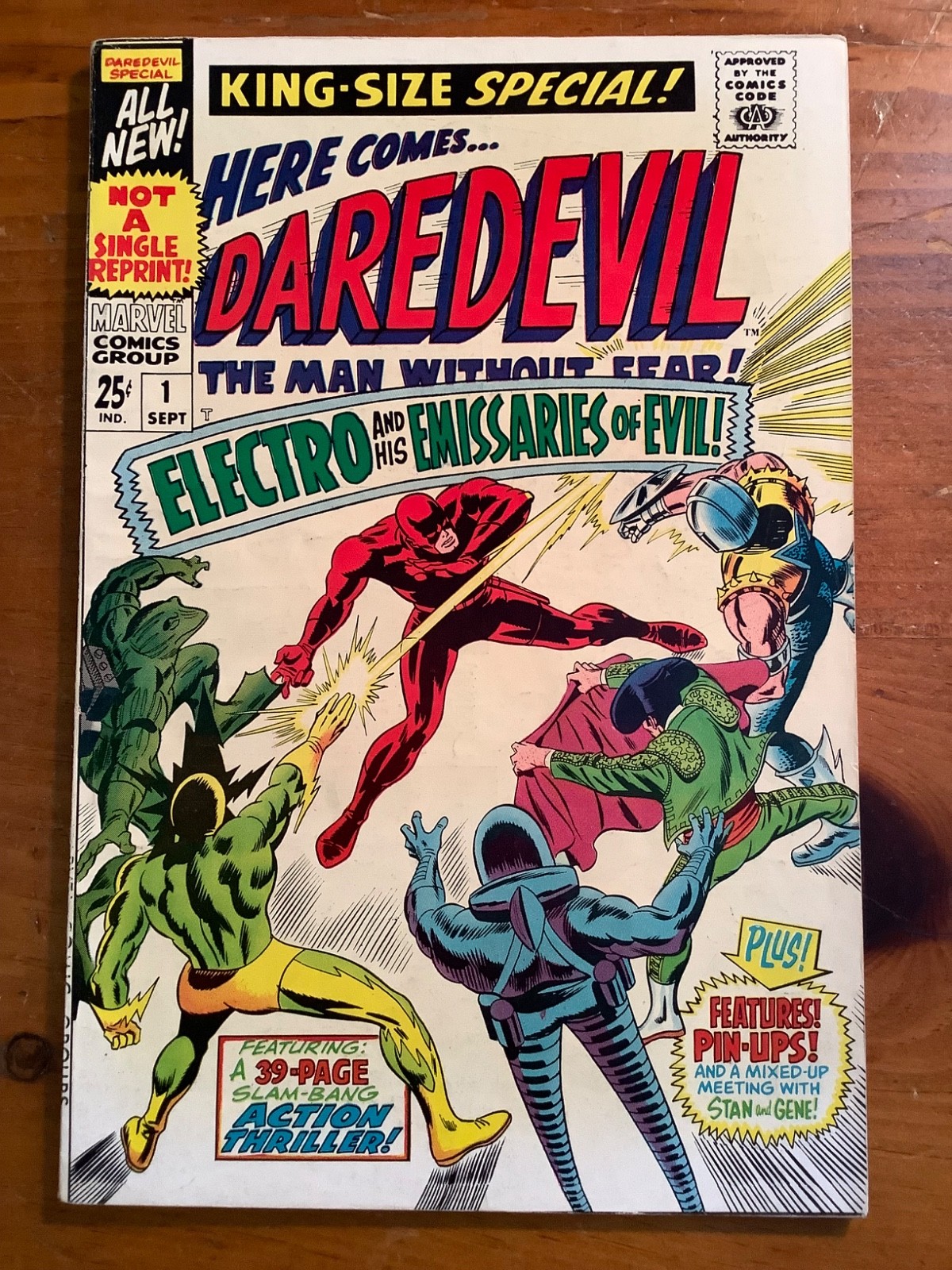 Daredevil King-Size Special #1 1967 Marvel 1st App Emissaries of Evil Silver Age