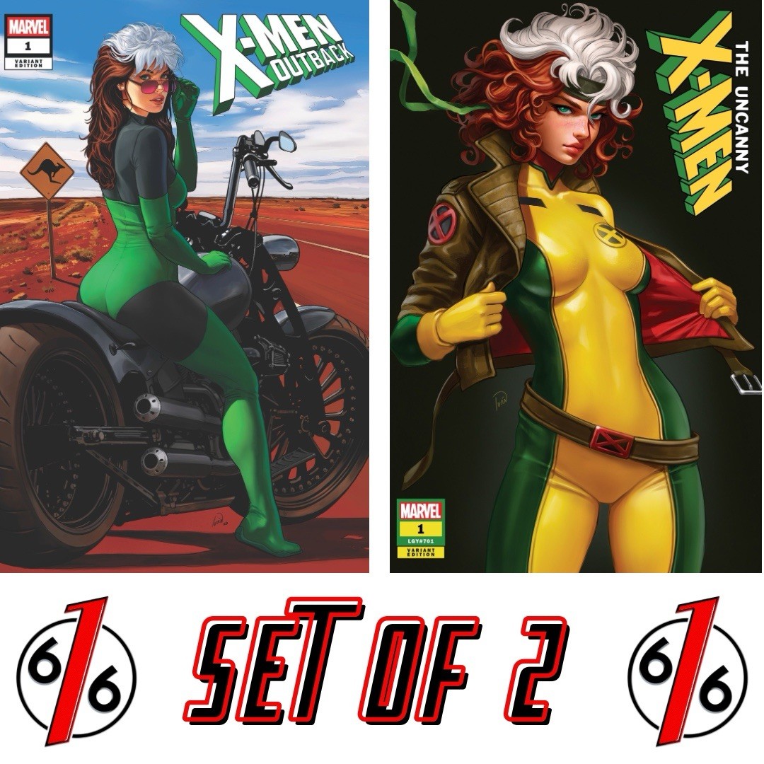 🔥❌ X-MEN #1 ROGUE TALAVERA 616 COMICS Trade Dress Variant Set LTD 3000