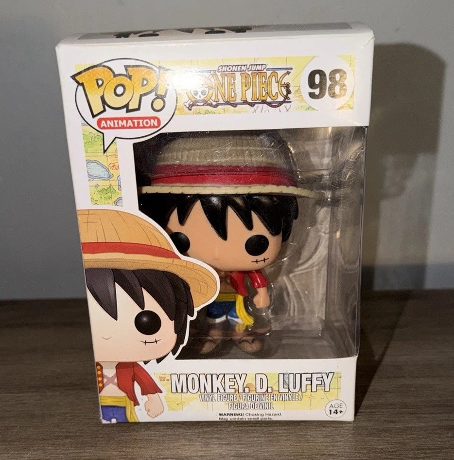 Funko Pop One Piece Monkey D. Luffy 2016 OG First Release Glossy
