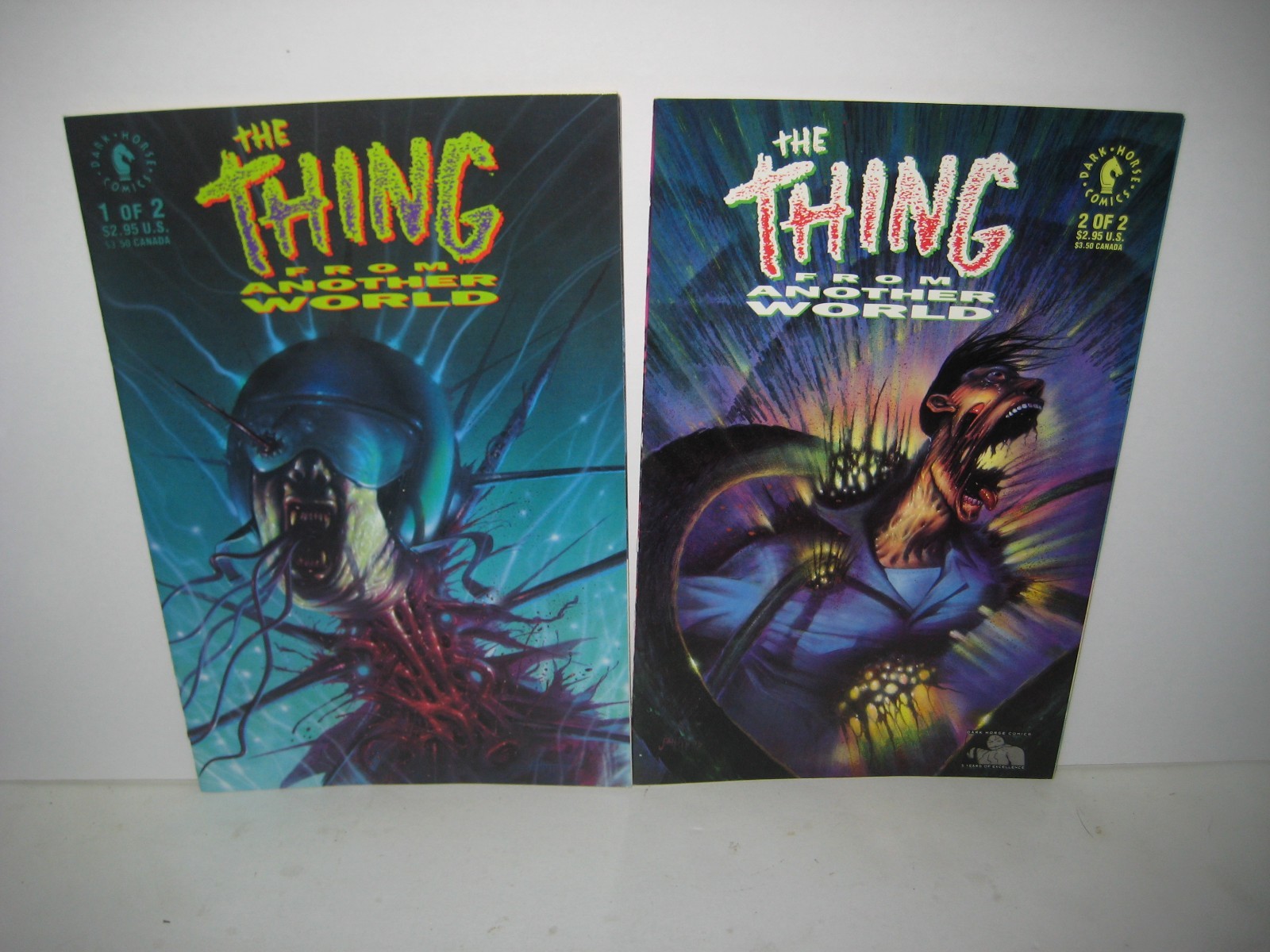 The Thing From Another World #1 + #2 Full Set Dark Horse 1991