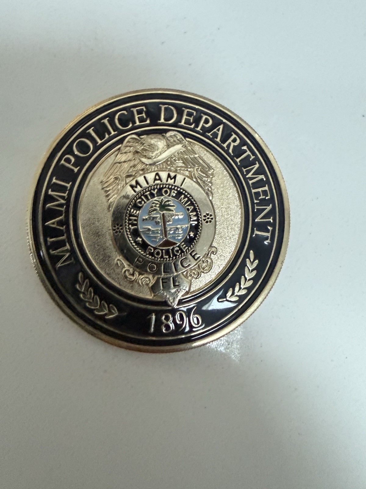 Miami Police Department - S.W.A.T. Challenge Coin