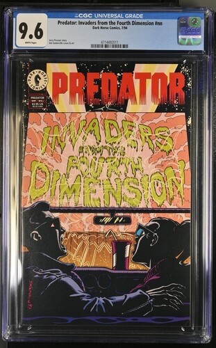 CGC 9.6 PREDATOR: INVADERS FROM THE FOURTH DIMENSION #NN .. 1994 ..