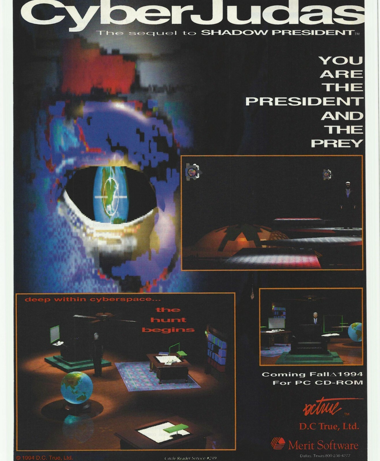 Cyber Judas Print Ad/Poster Art PC Big Box (A)