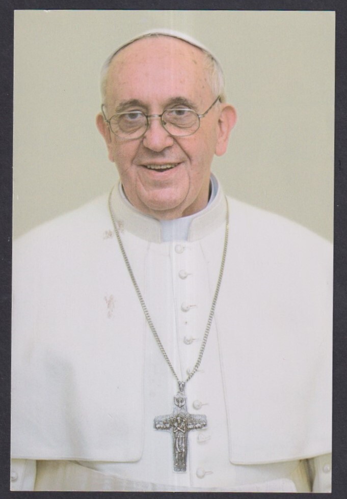 Holy card del Papa Francisco I santino image pieuse estampa